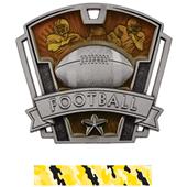 Hasty Awards 3" Varsity Football Medals M-787F