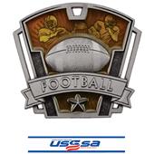 Hasty Awards 3" Varsity Football Medals M-787F Hasty Awards 3" Varsity Football Medals M-787F
