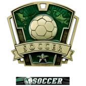 Hasty Awards 3" Varsity Soccer Medals M-787S Hasty Awards 3" Varsity Soccer Medals M-787S