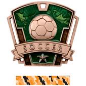 Hasty Awards 3" Varsity Soccer Medals M-787S Hasty Awards 3" Varsity Soccer Medals M-787S
