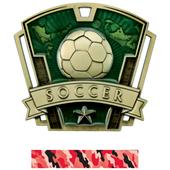Hasty Awards 3" Varsity Soccer Medals M-787S Hasty Awards 3" Varsity Soccer Medals M-787S