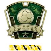 Hasty Awards 3" Varsity Soccer Medals M-787S Hasty Awards 3" Varsity Soccer Medals M-787S