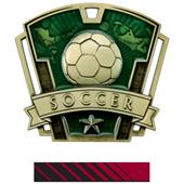 Hasty Awards 3" Varsity Soccer Medals M-787S Hasty Awards 3" Varsity Soccer Medals M-787S