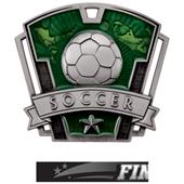 Hasty Awards 3" Varsity Soccer Medals M-787S Hasty Awards 3" Varsity Soccer Medals M-787S