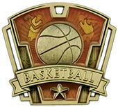Hasty Awards 3" Varsity Basketball Medals M-787B Hasty Awards 3" Varsity Basketball Medals M-787B