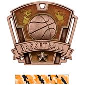 Hasty Awards 3" Varsity Basketball Medals M-787B Hasty Awards 3" Varsity Basketball Medals M-787B