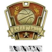 Hasty Awards 3" Varsity Basketball Medals M-787B Hasty Awards 3" Varsity Basketball Medals M-787B
