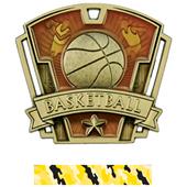 Hasty Awards 3" Varsity Basketball Medals M-787B Hasty Awards 3" Varsity Basketball Medals M-787B