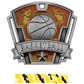 Hasty Awards 3" Varsity Basketball Medals M-787B