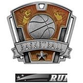 Hasty Awards 3" Varsity Basketball Medals M-787B