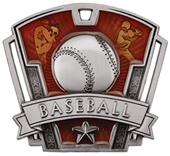 Hasty Awards 3" Varsity Baseball Medals M-787C