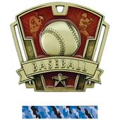 Hasty Awards 3" Varsity Baseball Medals M-787C Hasty Awards 3" Varsity Baseball Medals M-787C