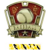 Hasty Awards 3" Varsity Baseball Medals M-787C Hasty Awards 3" Varsity Baseball Medals M-787C