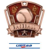 Hasty Awards 3" Varsity Baseball Medals M-787C Hasty Awards 3" Varsity Baseball Medals M-787C