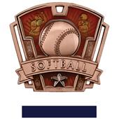 Hasty Awards 3" Varsity Softball Medals M-787O Hasty Awards 3" Varsity Softball Medals M-787O