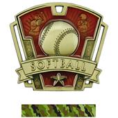 Hasty Awards 3" Varsity Softball Medals M-787O Hasty Awards 3" Varsity Softball Medals M-787O