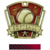 Hasty Awards 3" Varsity Softball Medals M-787O Hasty Awards 3" Varsity Softball Medals M-787O