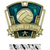 Hasty Awards 3" Varsity Volleyball Medals M-787V Hasty Awards 3" Varsity Volleyball Medals M-787V