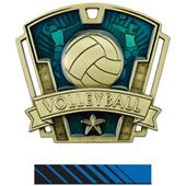 Hasty Awards 3" Varsity Volleyball Medals M-787V Hasty Awards 3" Varsity Volleyball Medals M-787V