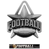 Hasty Awards 2" All-Star Football Medals M-790F Hasty Awards 2" All-Star Football Medals M-790F