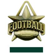 Hasty Awards 2" All-Star Football Medals M-790F Hasty Awards 2" All-Star Football Medals M-790F