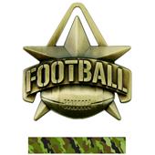 Hasty Awards 2" All-Star Football Medals M-790F Hasty Awards 2" All-Star Football Medals M-790F