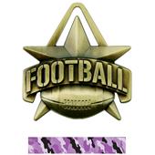 Hasty Awards 2" All-Star Football Medals M-790F Hasty Awards 2" All-Star Football Medals M-790F