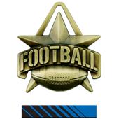 Hasty Awards 2" All-Star Football Medals M-790F Hasty Awards 2" All-Star Football Medals M-790F