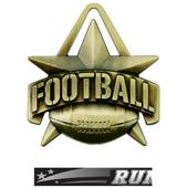 Hasty Awards 2" All-Star Football Medals M-790F Hasty Awards 2" All-Star Football Medals M-790F