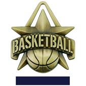 Hasty Awards 2" All-Star Basketball Medals M-790B Hasty Awards 2" All-Star Basketball Medals M-790B