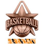 Hasty Awards 2" All-Star Basketball Medals M-790B Hasty Awards 2" All-Star Basketball Medals M-790B
