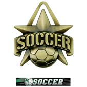 Hasty Awards 2" All-Star Soccer Medals M-790S Hasty Awards 2" All-Star Soccer Medals M-790S