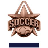 Hasty Awards 2" All-Star Soccer Medals M-790S