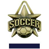 Hasty Awards 2" All-Star Soccer Medals M-790S Hasty Awards 2" All-Star Soccer Medals M-790S