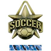 Hasty Awards 2" All-Star Soccer Medals M-790S Hasty Awards 2" All-Star Soccer Medals M-790S