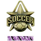 Hasty Awards 2" All-Star Soccer Medals M-790S Hasty Awards 2" All-Star Soccer Medals M-790S