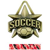Hasty Awards 2" All-Star Soccer Medals M-790S Hasty Awards 2" All-Star Soccer Medals M-790S