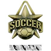 Hasty Awards 2" All-Star Soccer Medals M-790S Hasty Awards 2" All-Star Soccer Medals M-790S