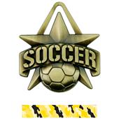 Hasty Awards 2" All-Star Soccer Medals M-790S Hasty Awards 2" All-Star Soccer Medals M-790S