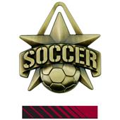 Hasty Awards 2" All-Star Soccer Medals M-790S Hasty Awards 2" All-Star Soccer Medals M-790S