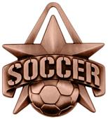 Hasty Awards 2" All-Star Soccer Medals M-790S Hasty Awards 2" All-Star Soccer Medals M-790S