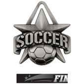Hasty Awards 2" All-Star Soccer Medals M-790S Hasty Awards 2" All-Star Soccer Medals M-790S