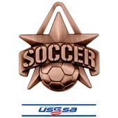 Hasty Awards 2" All-Star Soccer Medals M-790S Hasty Awards 2" All-Star Soccer Medals M-790S