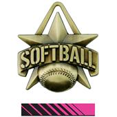 Hasty Awards 2" All-Star Softball Medals M-790O Hasty Awards 2" All-Star Softball Medals M-790O