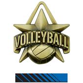 Hasty Awards 2" All-Star Volleyball Medals M-790V Hasty Awards 2" All-Star Volleyball Medals M-790V