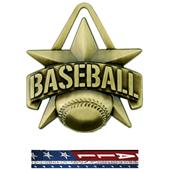 Hasty Awards 2" All-Star Baseball Medals M-790C Hasty Awards 2" All-Star Baseball Medals M-790C