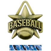 Hasty Awards 2" All-Star Baseball Medals M-790C Hasty Awards 2" All-Star Baseball Medals M-790C