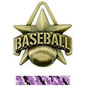 Hasty Awards 2" All-Star Baseball Medals M-790C Hasty Awards 2" All-Star Baseball Medals M-790C