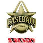 Hasty Awards 2" All-Star Baseball Medals M-790C Hasty Awards 2" All-Star Baseball Medals M-790C