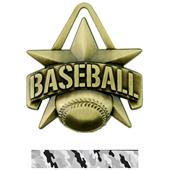 Hasty Awards 2" All-Star Baseball Medals M-790C Hasty Awards 2" All-Star Baseball Medals M-790C